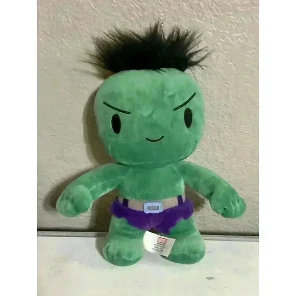 Marvel Kids Universal Studios Baby Incredible HULK Grn Stuffed Plush Toy Doll - Picture 1 of 6